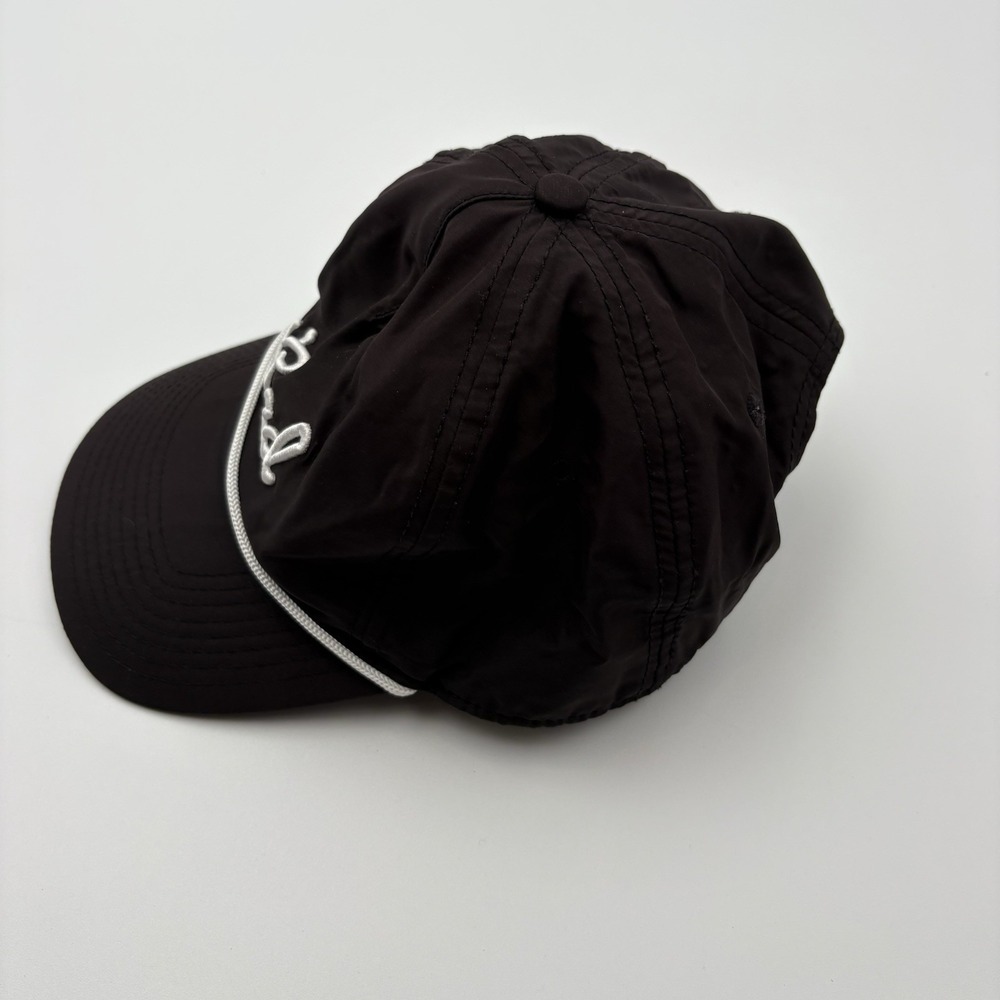 Bad Birdie Black Script Rope Golf Hat Snapback Adjustable Performance - Picture 3 of 9